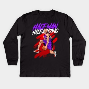 Half Man Half Amazing Kids Long Sleeve T-Shirt